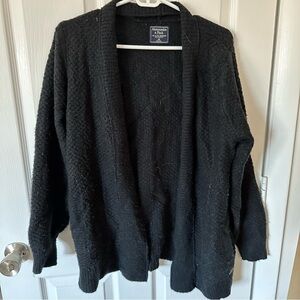 Black Abercrombie and Fitch Cardigan